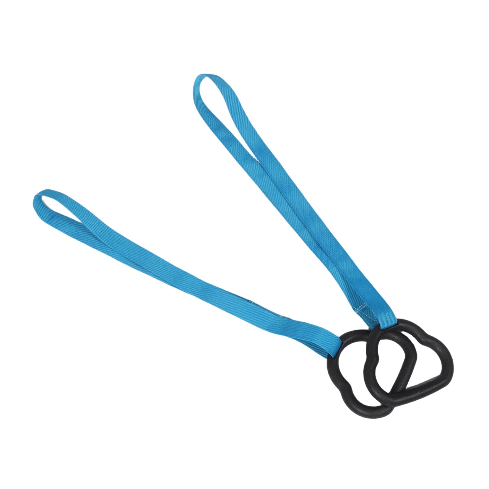 BRIGHTFUFU 1 Pair Gymnastics Rings Compact Abs Pull Up Rings for Home Fitness Strength Training Easy Install Space Efficient Exercise Equipment