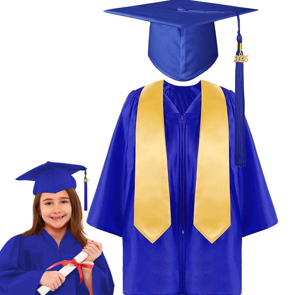 Vestido académico para niños: uniformes escolares de graduación de kindergarten 2023