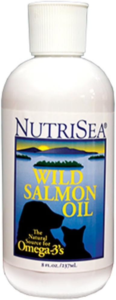 NutriSea Wild Salmon Oil For Dogs and Cats 16 oz