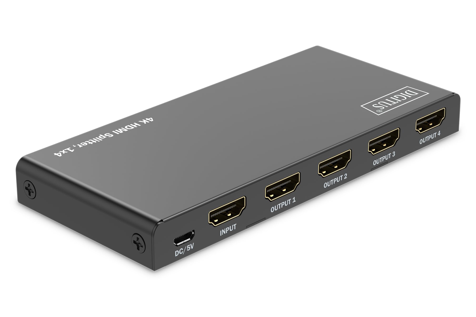 Digitus DS-55337 Splitter HDMI 1x4 4K UHD 60Hz HDCP 2.2 HDR