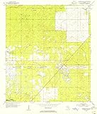 Florida Maps - 1954 Dunnellon, FL - USGS Historical Topographic Wall Art : 24in x 30in