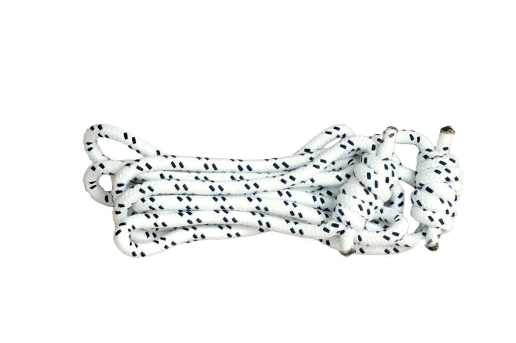 Preeti Yoga Combo of Medical Yoga Ropes | Physiotherapy | Medical Ropes for Exercise Combos (16mm-Medium, White & Black Dots)-image-21
