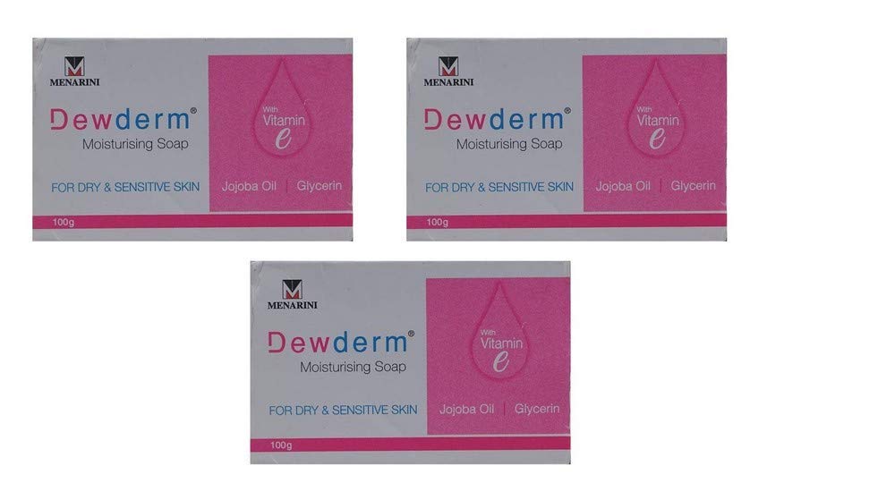 BREEMETICDewderm Soap - 100 g (Pack of 3)