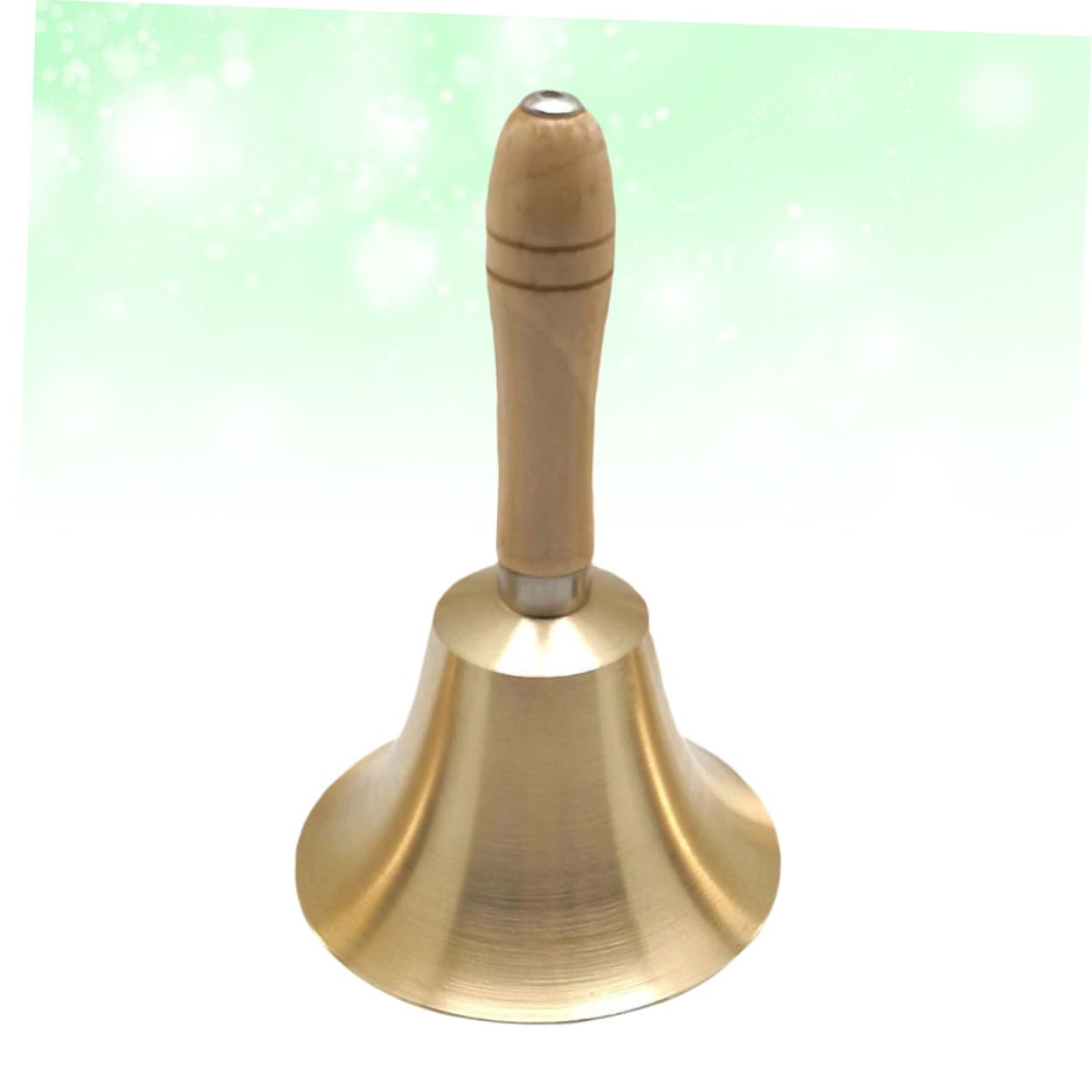 FUNOMOCYA Lightweight Sturdy Hand Bells Dish Bell for Restaurant Service Unique Christmas