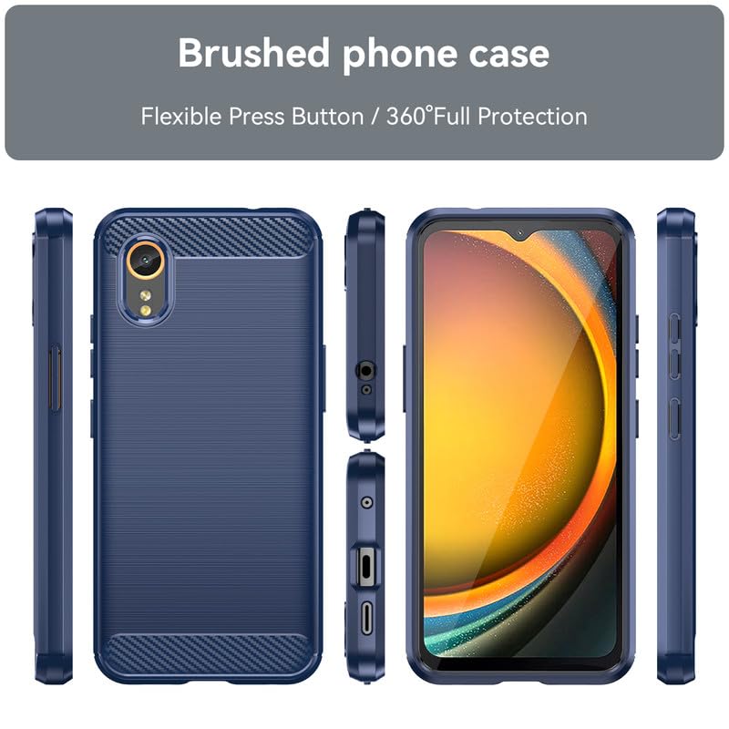 Image of Basic Case for Samsung Galaxy XCover 7 (Carbon Fibre Blue)