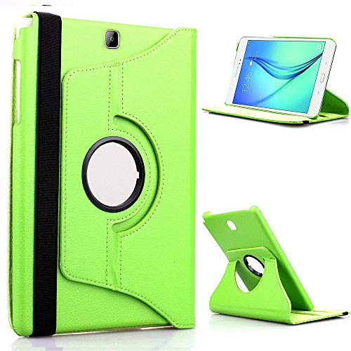 PU Csae For LG G Pad 8.3 V500 Gpad 8.3 V510 GPad8.3 Tablet Case 360 ??Rotating Bracket Flip Stand Leather Cover-para 360 Verde