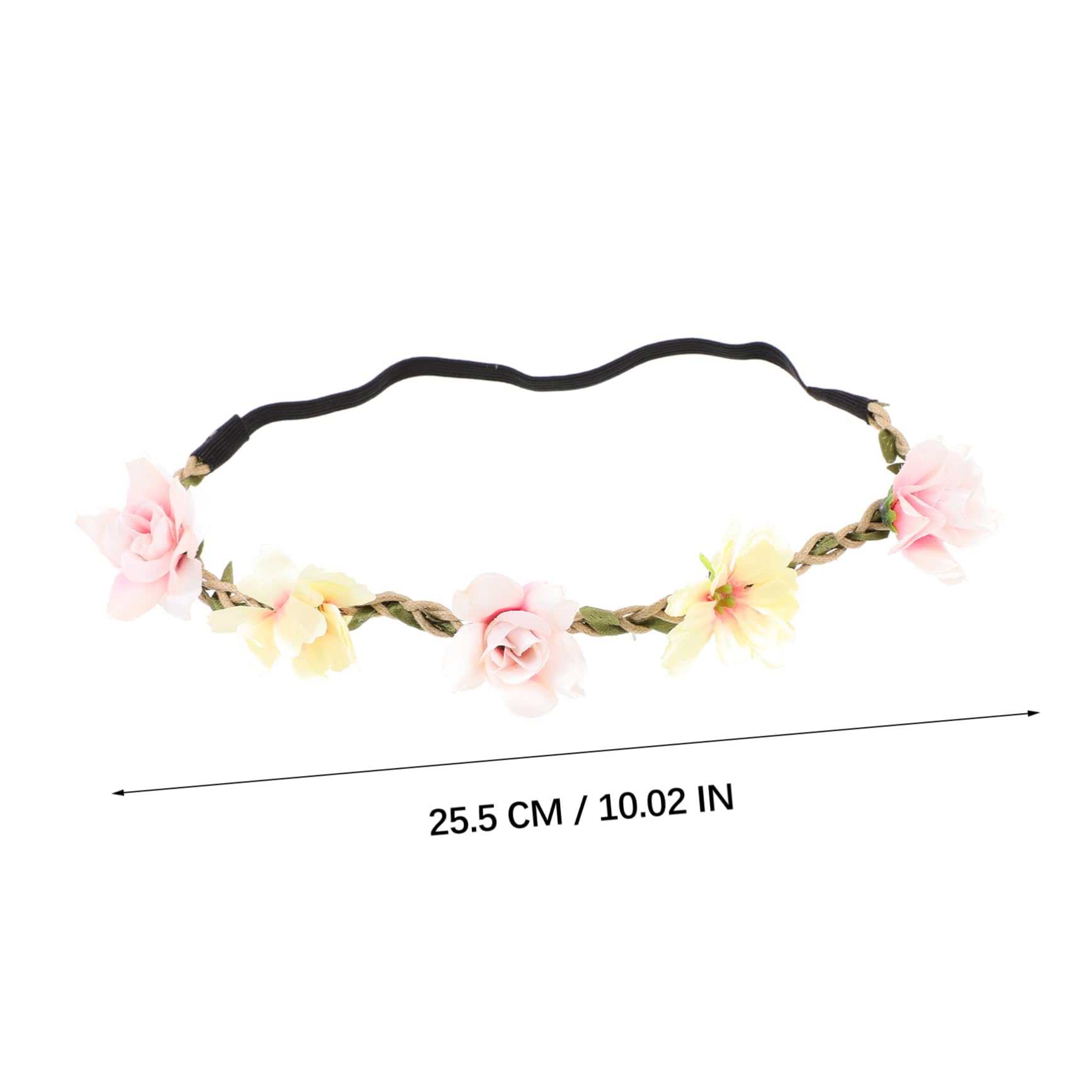 GALPADA 24stücke Teiliges Blumenkranz Haarband Für Hochzeiten Und Festivals Blumengirlande Und Charmante Haaraccessoires Für Braut Und Gäste