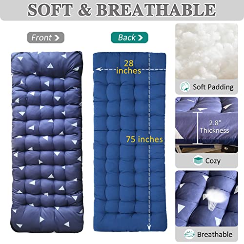 Getovin Camping Cot With Comfortable Mattress Cots For Sleeping Folding Cot Heavy Duty As Guest Bed With Carry Bag For Adults Home Camping Nap Vacation Outdoor #TOP3