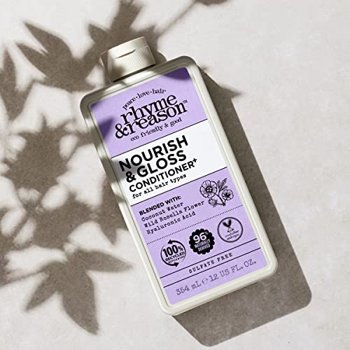 Rhyme & Reason - Nourish & Smooth Conditioner+, Hydrating, All Hair Types (355ml) - Image 4
