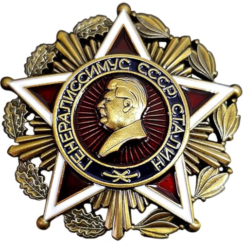 Fopytu Insigne Russe Soviétique CCCP Staline, Broche Commémorative en Métal, Médaille De L'armée Rouge De L'urss, Bijou Cadeau