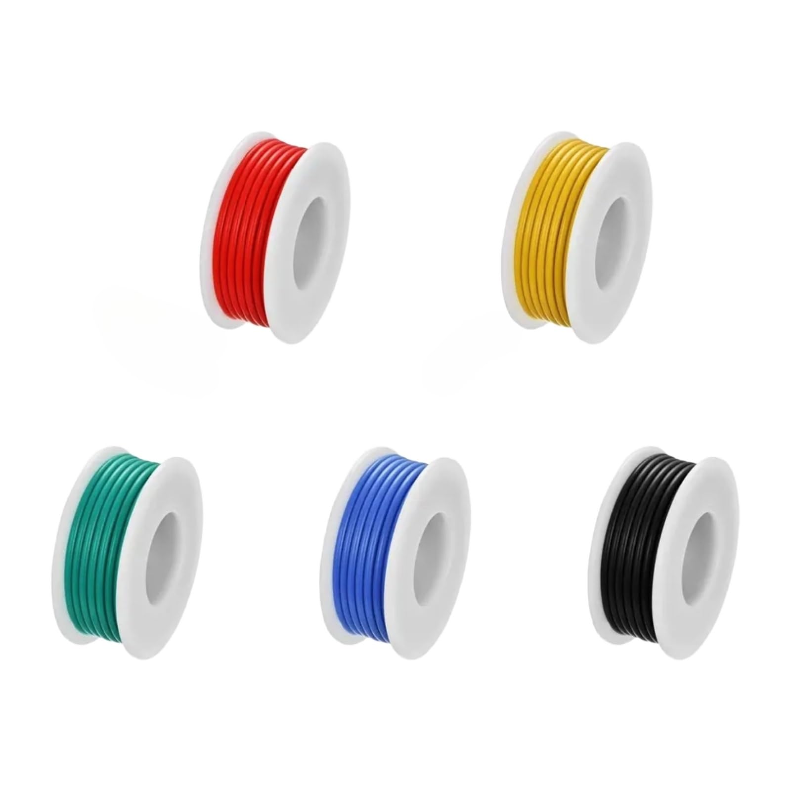 9.84ft/16.4ft Each 18-20-22-24-26-28 Gauge Wire 18-28AWG(Red; 3 meters 9.84 feet; 22AWG)