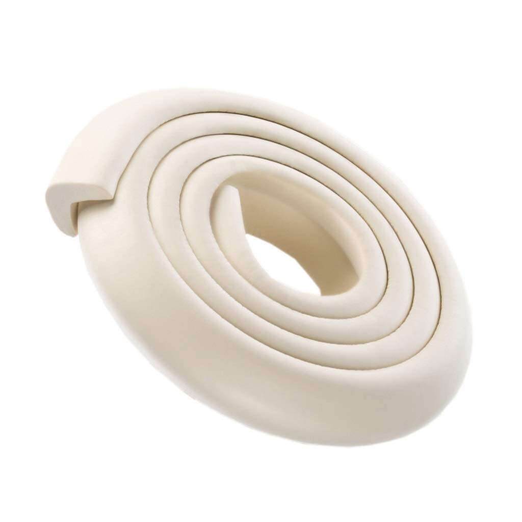 dfEDRd Safety Corner Guards, 2 Meters Thicken for All Edges Protect Children Prevent Bruises Collision(Bianco)