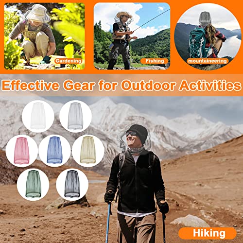 image for Benvo Mosquito Head Net, Face Neck Fly Netting Hood from Bugs Gnats No