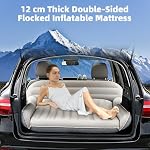 SUV Air Mattress Thickened Double Flocking Camping Mattress Car Bed - Image 4