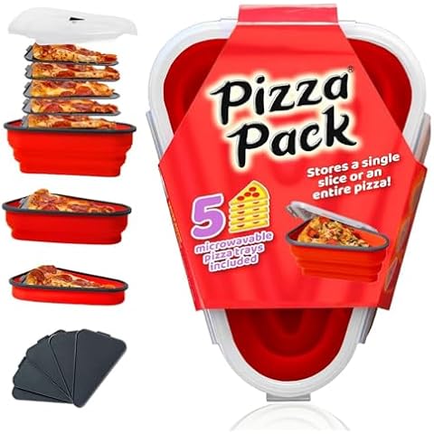 Collapsible Silicone Pizza Storage Container Cover