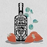 ArtDirect Fruity Spirits Vodka Unframed Art Print Giclee Poster by Thorns, Becky - Ready for Framing with Customization Sizes 8x8, 11x11, 16x16, 24x24, 36x36, and 48x48 Inches