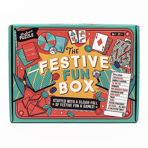 Professor Puzzle | Festive Fun Box | Party Game Multipack | Ages 8+ | 2+ Players - Image 4
