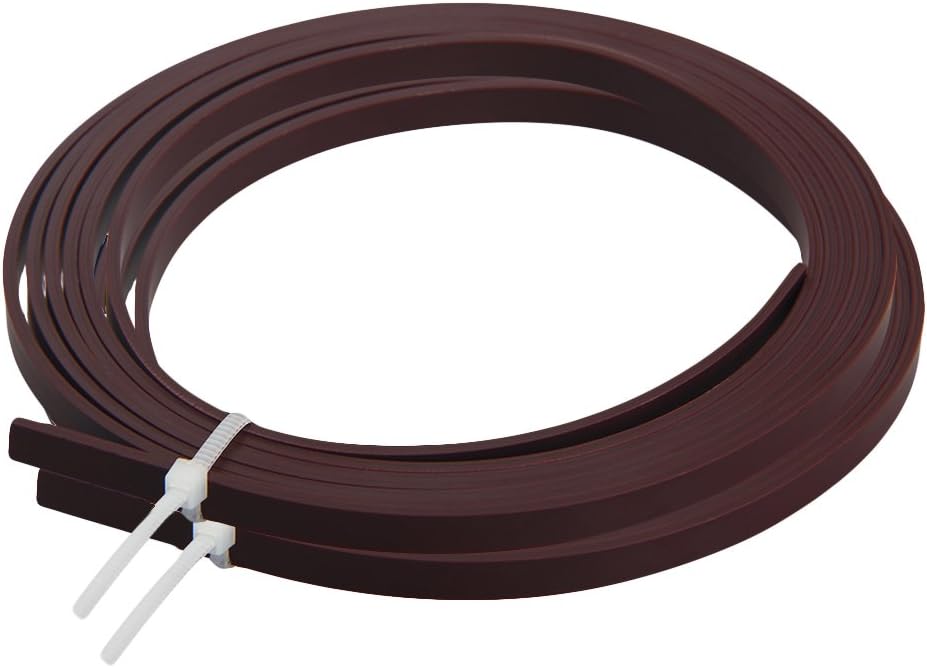 2pcs Coffee 5 Feet Guitar Binding Purfling Strip ABS 4mm Width Luthier Supply : Musical Instruments