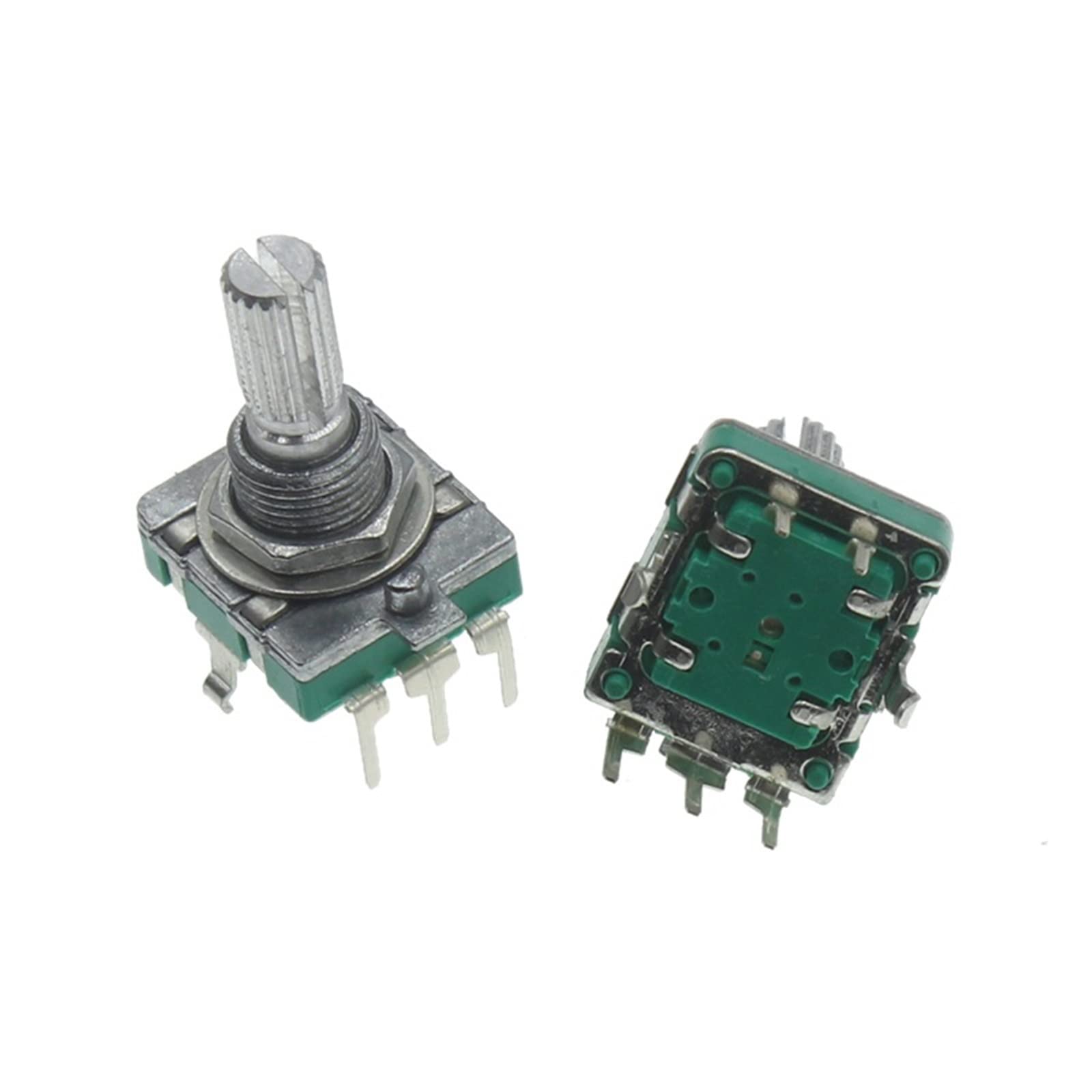 Encodeur rotatif EC16 5Pin interrupteur poussoir 360 degrés pour codage audio de rechange