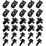 【Hervorragende Passform】Speziell für Qashqai 2014–2020, diese Clips haben die perfekte Größe und Form, um auf die Unterschale Ihres Autos zu passen. Sie bieten eine präzise und eng anliegende Passform, optimale Leistung und Funktionalität.