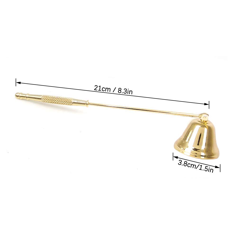 Éteignoir à Bougie Hexagonal Star En Acier Inoxydable 55mm - Couvercle Pour Bougies Jarre