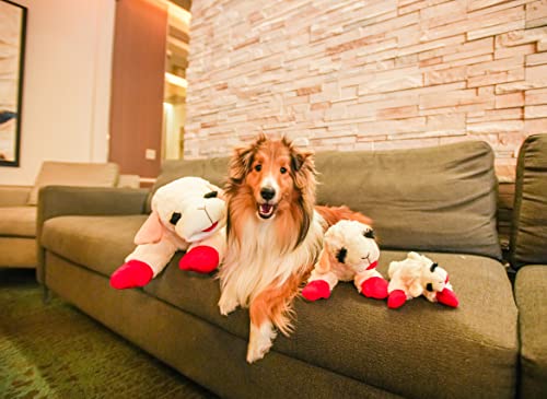 Multipet's Officially Licensed Lamb Chop Jumbo White Plush Dog Toy, 24-Inch #TOP1