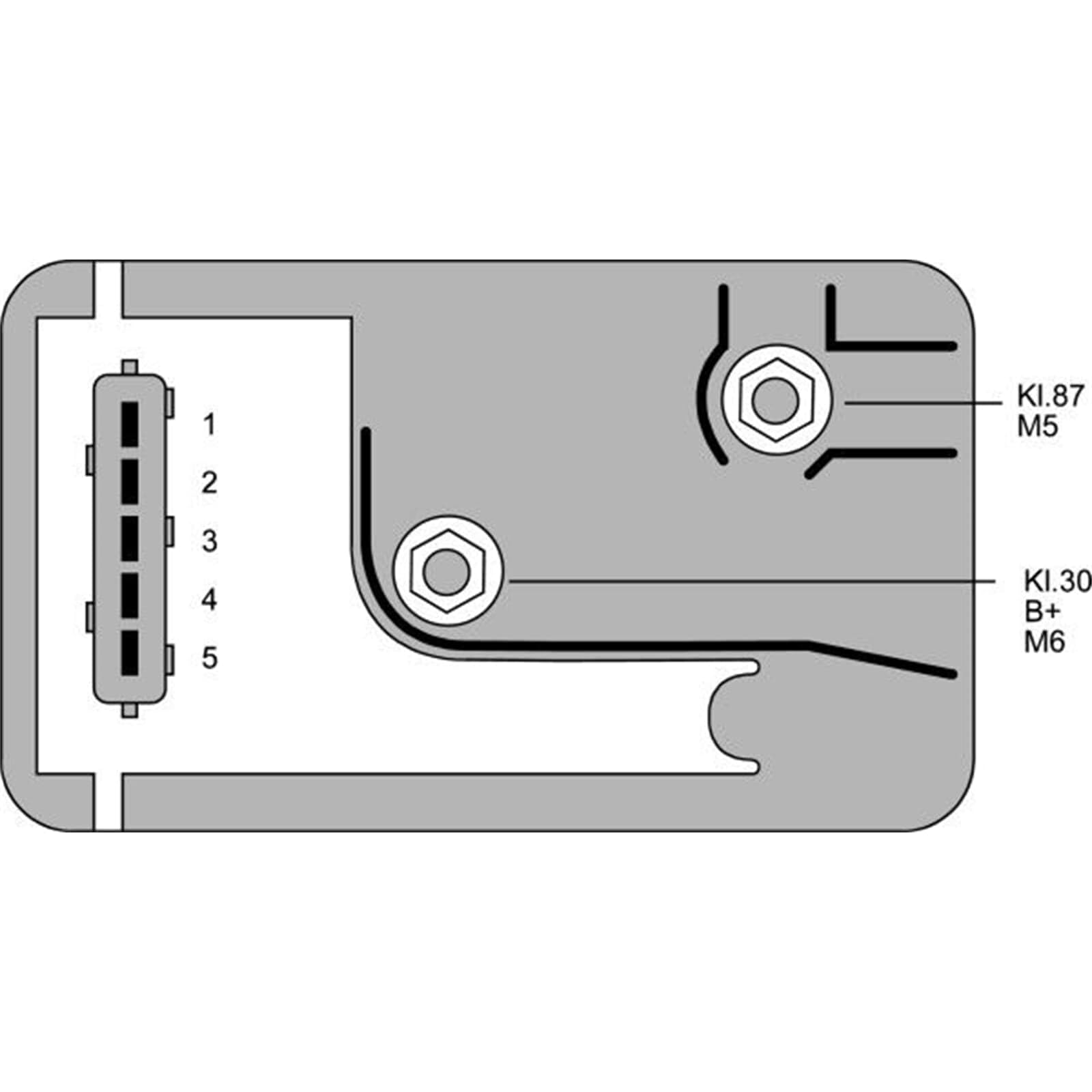 HELLA 4Rv 008 188-301 Appareil De Commande, Temps De Préchauffage - 12V - 6Pôle - Durée De Préchauffage: 8Sec. - Capable À L'Incandescence Résiduelle - Avec Captage De Température Externe | Compatible avec: CITROËN BERLINGO / BERLINGO FIRST Großraumlimous