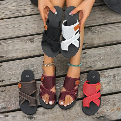 Aiyana Orthopedic Sandals, 2025 Orthopedic Summer Sandals for Woman, Shoes Beach Slippers, Comfortable Breathable Casual2