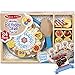 Melissa & Doug Birthday Party: 34-Piece Wooden Play Set Bundle with 1 Theme Compatible M&D Scratch Art Mini-Pad (00511)