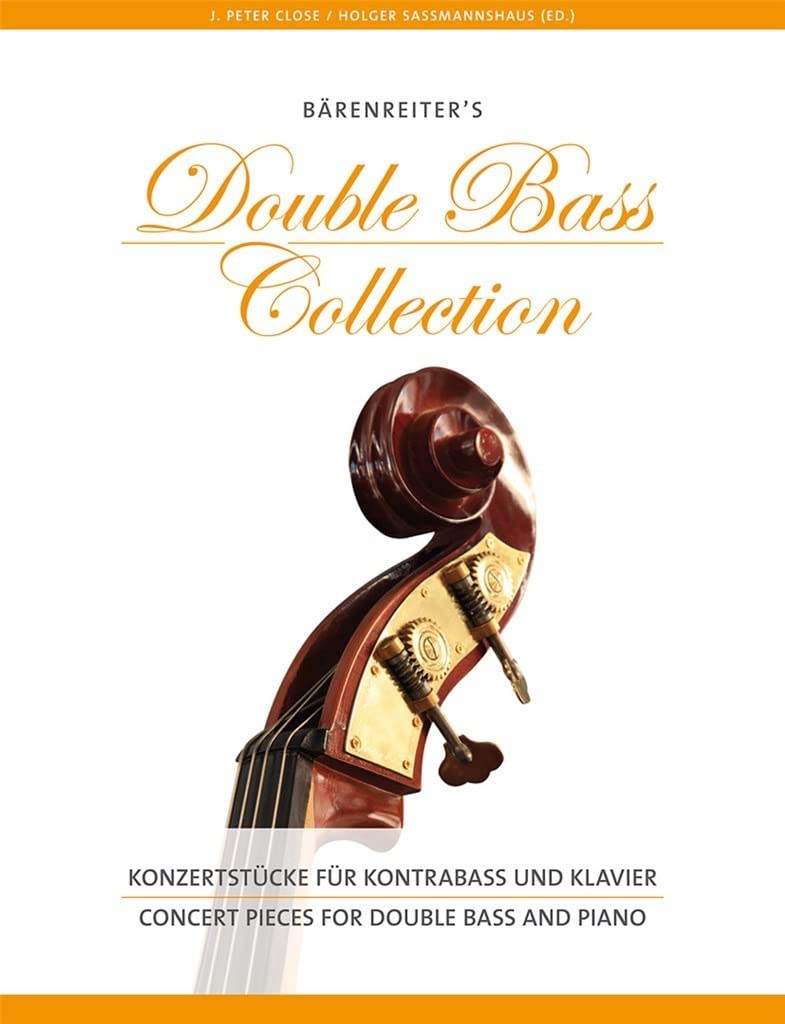Konzertstücke für Kontrabass und Klavier. Partitur mit eingelegter Stimme