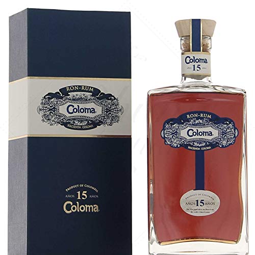 COLOMA - Ron-Rum 15 Jahre - Hacienda Coloma Colombia/Kolumbien 40% vol 1x0,70L – Bild 3
