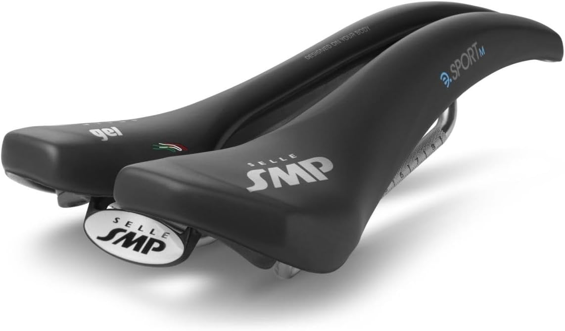 SMP E Bike Sport Medium Gel Saddle Black