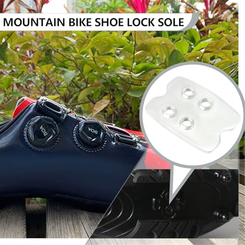 4PCS Cycling Shoes Clips Cleats Compatible with Shimano SPD SM-SH51 SM-SH52 SM-SH55 SM-SH56 29.4x39.3mm Bike Shoes Bike Pedal Cleats2