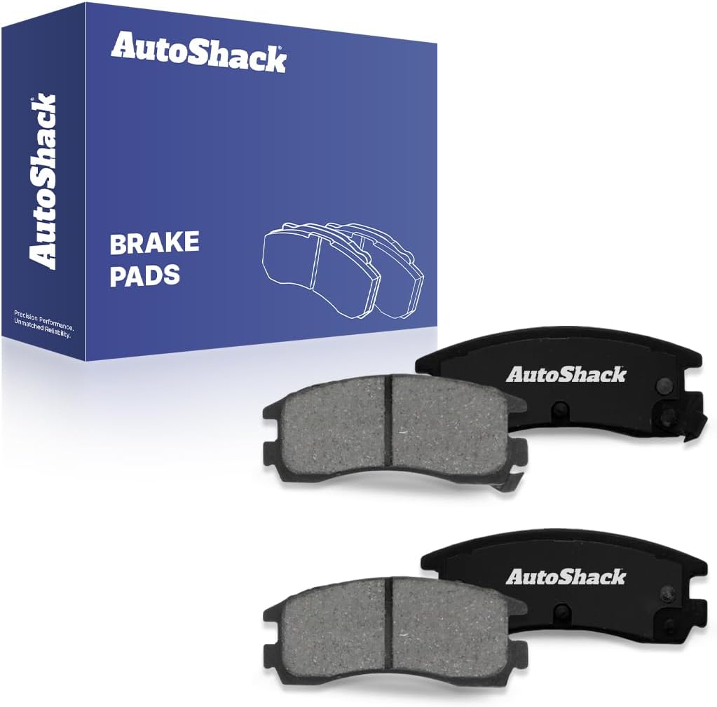 AutoShack Pastillas de freno de cerámica de rendimiento trasero de repuesto para Chevrolet Impala, Monte Carlo, Buick Rendezvous LaCrosse Regal