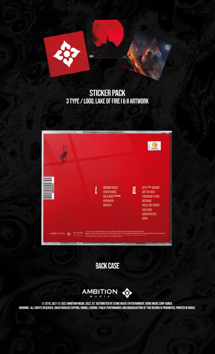 PAUL BLANCO - LAKE OF FIRE 1&2 CD