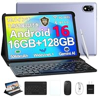 Amazon.co.jp: 【Android 16 セット版 タブレット】U10 セット版