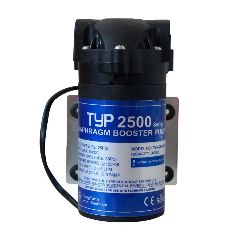 Pompa Booster universale per osmosi inversa 50 GPD - 24 V
