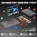 TUOHAITIME Android 16 Tablet, 11inch Tablet, 32GB+128GB 1 TB erweiterbar, Produktivitäts-Bundle mit Tastaturhülle, Eingabestift, Octa-Core Prozessor, Dual-Kamera, WiFi, 8000-mAh-Akku (Schwarz)