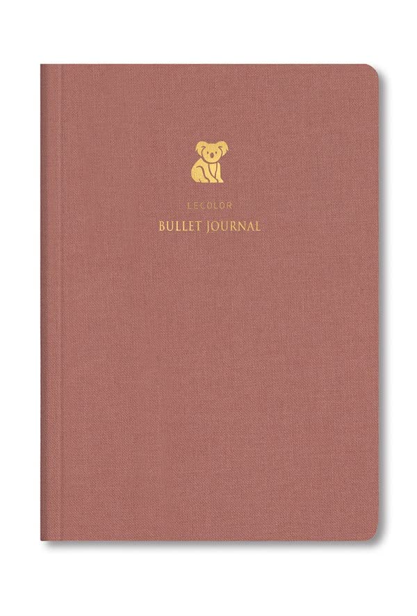 Le Color 17X24 Keten Noktalı Bullet Journal Defter Koala