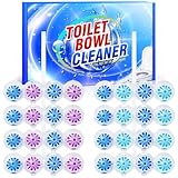 STRN Toilet Bowl Cleaners Rim Hanger, Toilet Bowl Cleaning Balls, Ocean & Lavender Scents, Toilet Bowl Freshener, 8 Packs(32 balls)