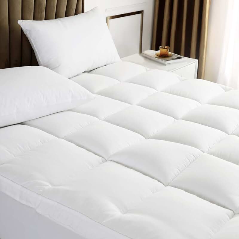 queen pillow top mattress pad