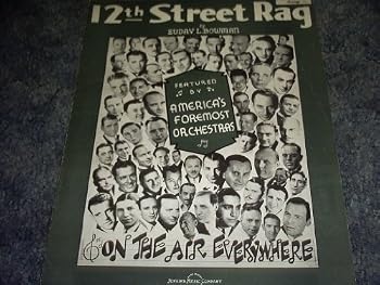 Sheet music 12th Street Rag Sheet Music on the Air Everywhere Book