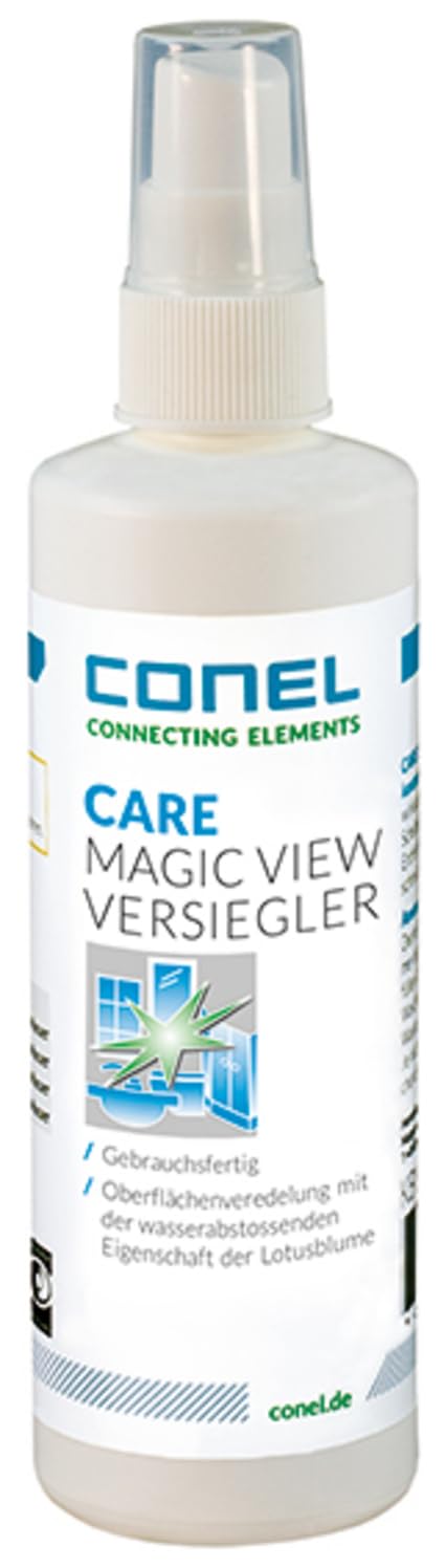CONEL CARE Duschcleaner (500 ml) + Magic-View Versiegler (250 ml) – Reinigung & Versiegelung für Duschkabinen, Glas & Keramik