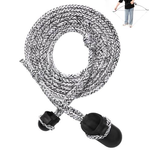 AHOSOUTLY Archery Bow Stringer Tool for Recurve Bow& Longbow- Heavy-Duty Nylon Archery Bow Stringer Portable Safety Stringing Accessories