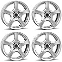 4x Borbet Felgen F 6.5x16 ET38 4x100 brilliant silver kompatibel mit Suzuki Baleno Ignis Liana Splash Swift Wagon
