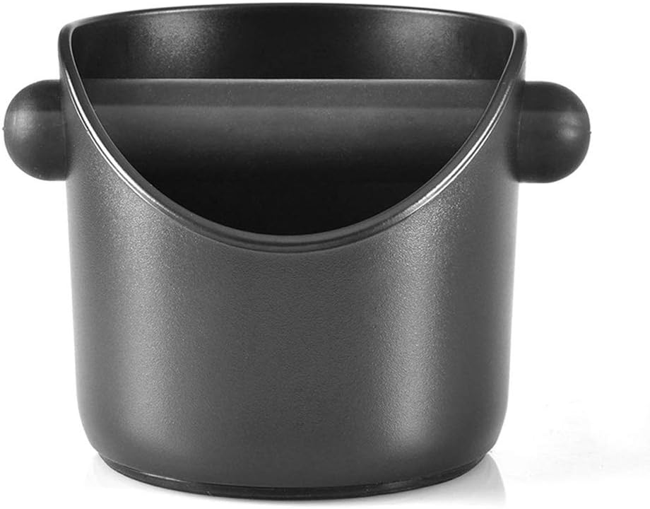 Sunoney ABS Coffee Knock Box Shock Absorbing Durable Coffee Accessories with Non-Slip Rubber Base for Barista Coffee Grinding