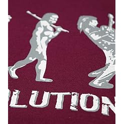 Rocking Evolution – Bercement Cadeau d’anniversaire drôle Musique | Present T-Shirt - Les Beatles, Paul McCartney, John Lennon, RIngo Starr, George Harrison Rocking Evolution - Bercement Cadeau d'anniversaire drôle Musique | Present T-Shirt – Image 5