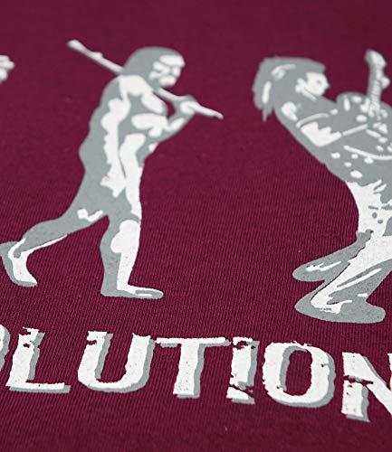 Rocking Evolution – Bercement Cadeau d’anniversaire drôle Musique | Present T-Shirt - Les Beatles, Paul McCartney, John Lennon, RIngo Starr, George Harrison Rocking Evolution - Bercement Cadeau d'anniversaire drôle Musique | Present T-Shirt – Image 6