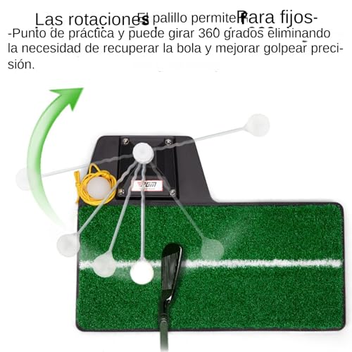 Simulateur d'entraînement de golf à hauteur réglable pour le jardin