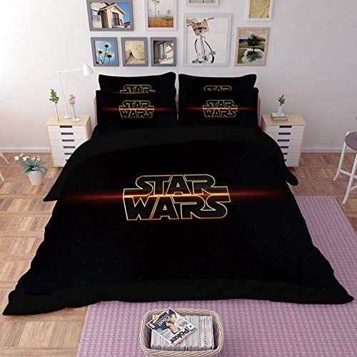 Batte Star Wars - Juego de funda de edredón y funda de...